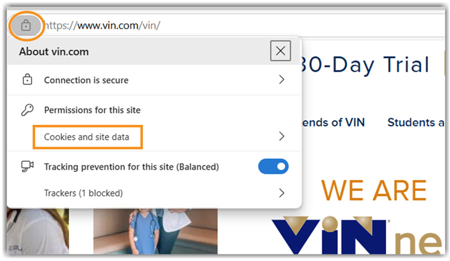 Edge URL cookies Image of Edge URL cookies search